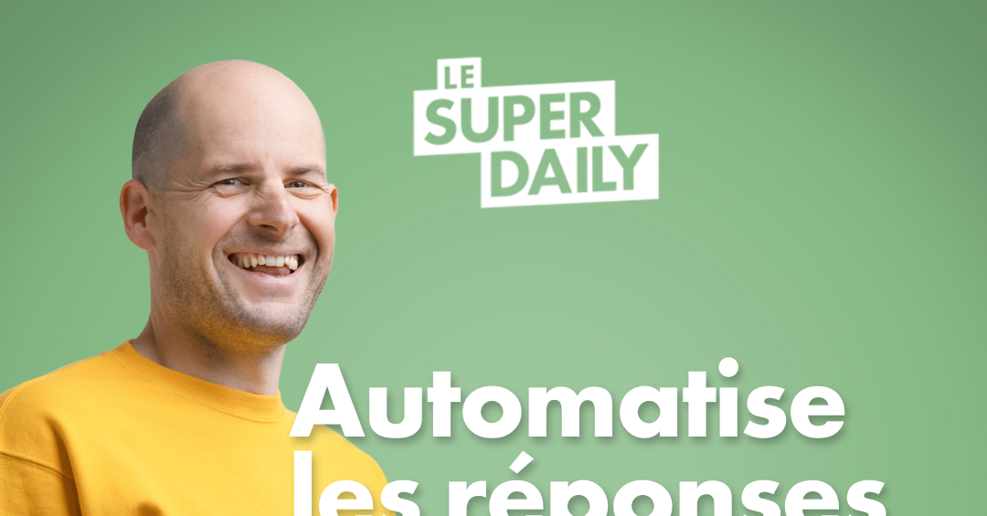 Comment programmer facilement des réponses automatiques dans ses DM